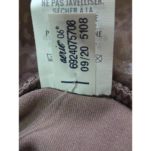 NWT OFFLINE by Aerie | Size Medium | High-Rise Metallic Mauve Snakeskin Leggings - Picture 11 of 14